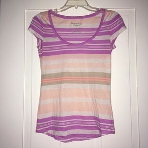 ⬇️BUY ONE GET ONE LISTING FREE AEO Striped Top!!